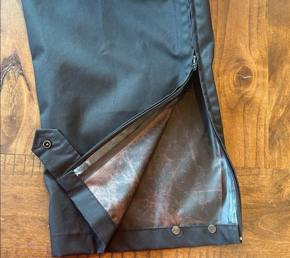 Blauer B.Dry Tactical Police Duty Work Rain Pants Black Size L - Picture 7 of 9